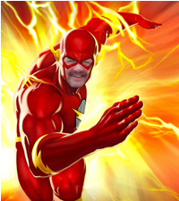 Gordie as the Flash