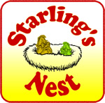 Starlings nest - logo