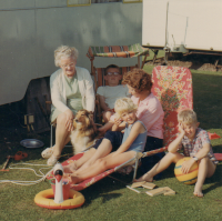 The caravan at Walton on the Naze