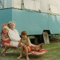 The caravan at Walton on the Naze