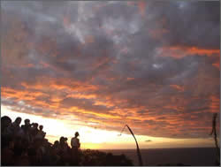 Dusk @ the fire dance