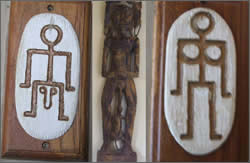 Toilet signs and the carving