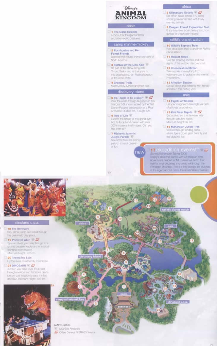Animal Kingdom map