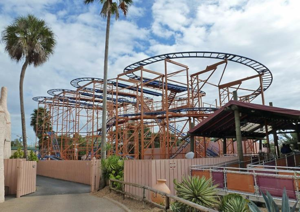 Image of the Sand Serpent ride
